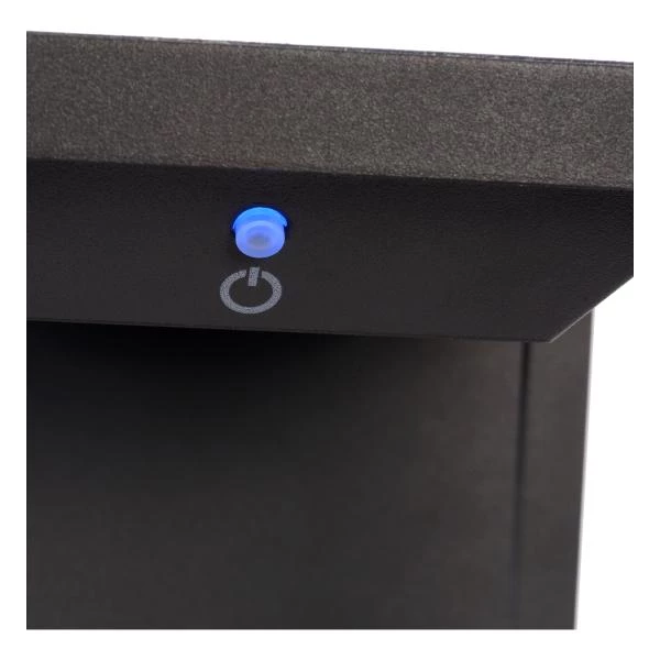 Lucide TENSO SOLAR - Wandlamp Buiten - LED - 1x2,2W 3000K - IP54 - Antraciet - detail 5